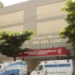 Bebê foi levado ao Hospital Municipal Miguel Couto, no Leblon Divulgação/Prefeitura do Rio de Janeiro