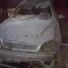 Danos deixados por um míssil disparado contra um edifício em Taba, na região do Mar Vermelho, perto da fronteira entre Egito e o território considerado Israel [Reprodução/X]