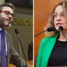 A deputada estadual Luciana Genro (PSOL-RS) e o vereador em Porto Alegre Roberto Robaina (PSOL-RS) [Divulgação/Psol]