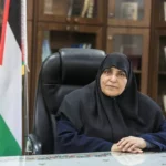 Jamila al-Shanti, membro do gabinete político do movimento Hamas, morta por um bombardeio israelense a Gaza, na madrugada de 19 de outubro de 2023 [Reprodução]