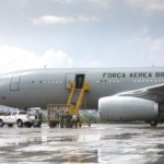 Aeronave KC-30 da FAB é uma das que vem sendo usadas para as operações de repatriação de brasileiros. Foto: FAB