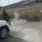 Ataque em funeral [Frame de vídeo/Autoridade Palestina]