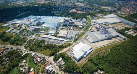 Complexo industrial da Michelin em Campo Grande, zona oeste do Rio - Michelin/Divulgação