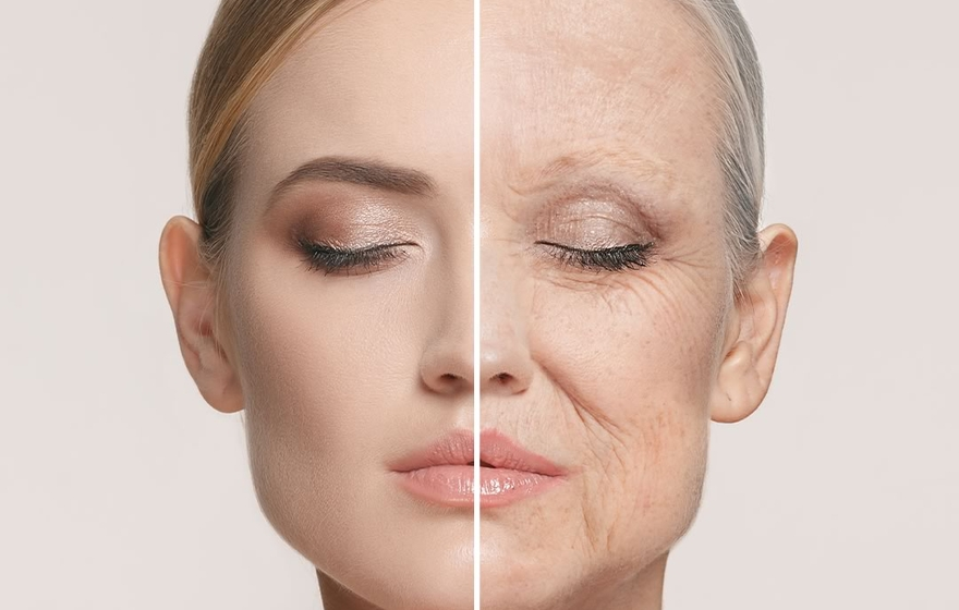 envelhecimento da pele