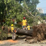 Chuvas fortes causam estragos em Niterói e Maricá