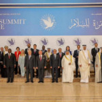 A Cúpula para a Paz do Cairo, evento realizado na capital do Egito neste sábado, 21 de outubro, reuniu autoridades de diversos países do Oriente Médio, Europa, Ásia, África e do continente americano - Foto: Presidência do Egito