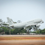 Aeronave KC-30, uma das utilizadas para a repatriação de brasileiros na Operação Voltando em Paz - Foto: Sgt. Viegas/FAB