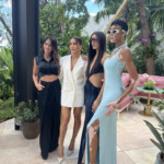 Antonella Messi, Camila Coelho, Isabela Grutman e Winnie Harlow marcam presença em evento de brasileiros