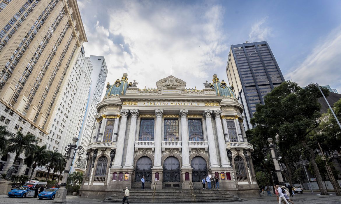 Rio de Janeiro - 07/07/2023 - 114 anos do Theatro Municipal. Foto: Daniel Ebendinger/Divulgação