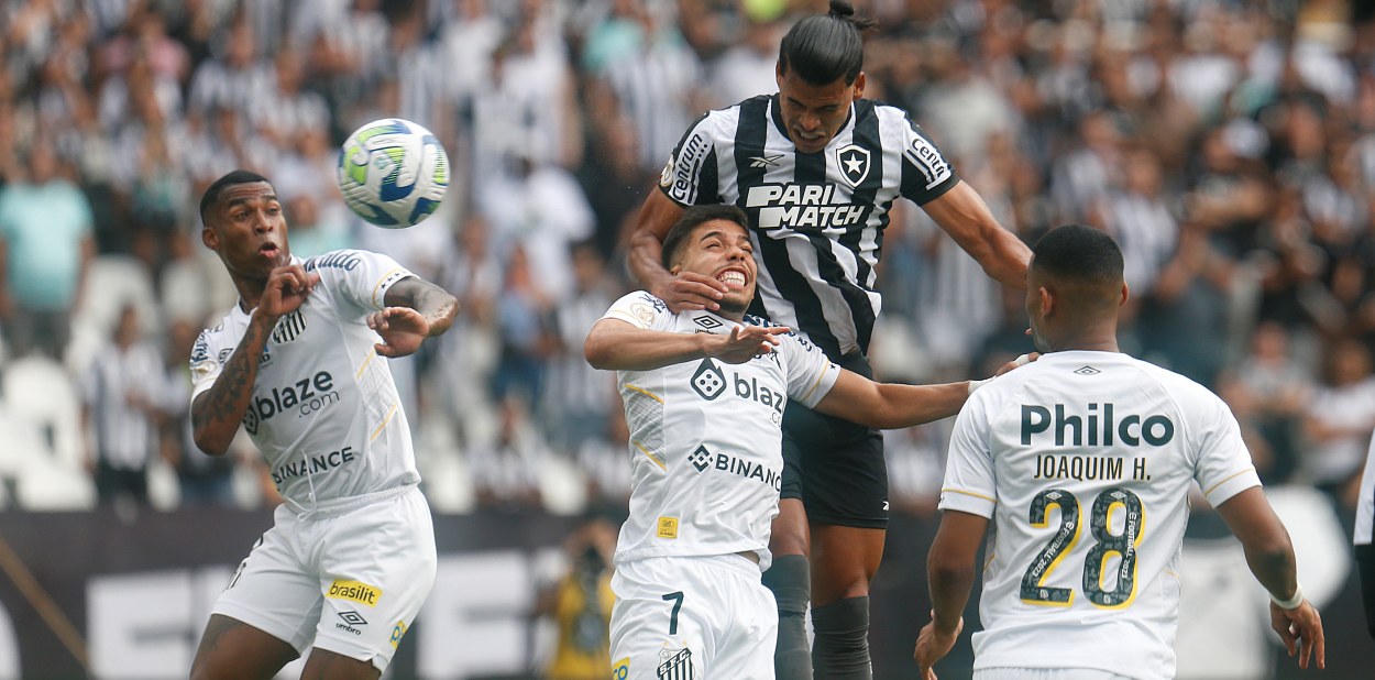 BOTAFOGO 1 X 1 SANTOS