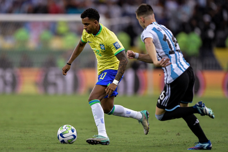 Seleção Brasileira foi superada pela Argentina no Maracanã Créditos: Staff Images/CBF