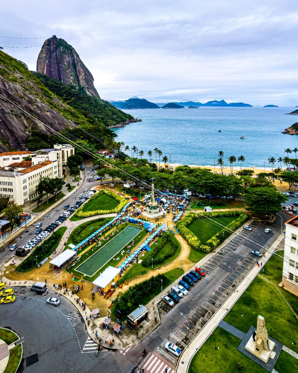 Carioquissima - Urca - Foto: @drone.rio.br