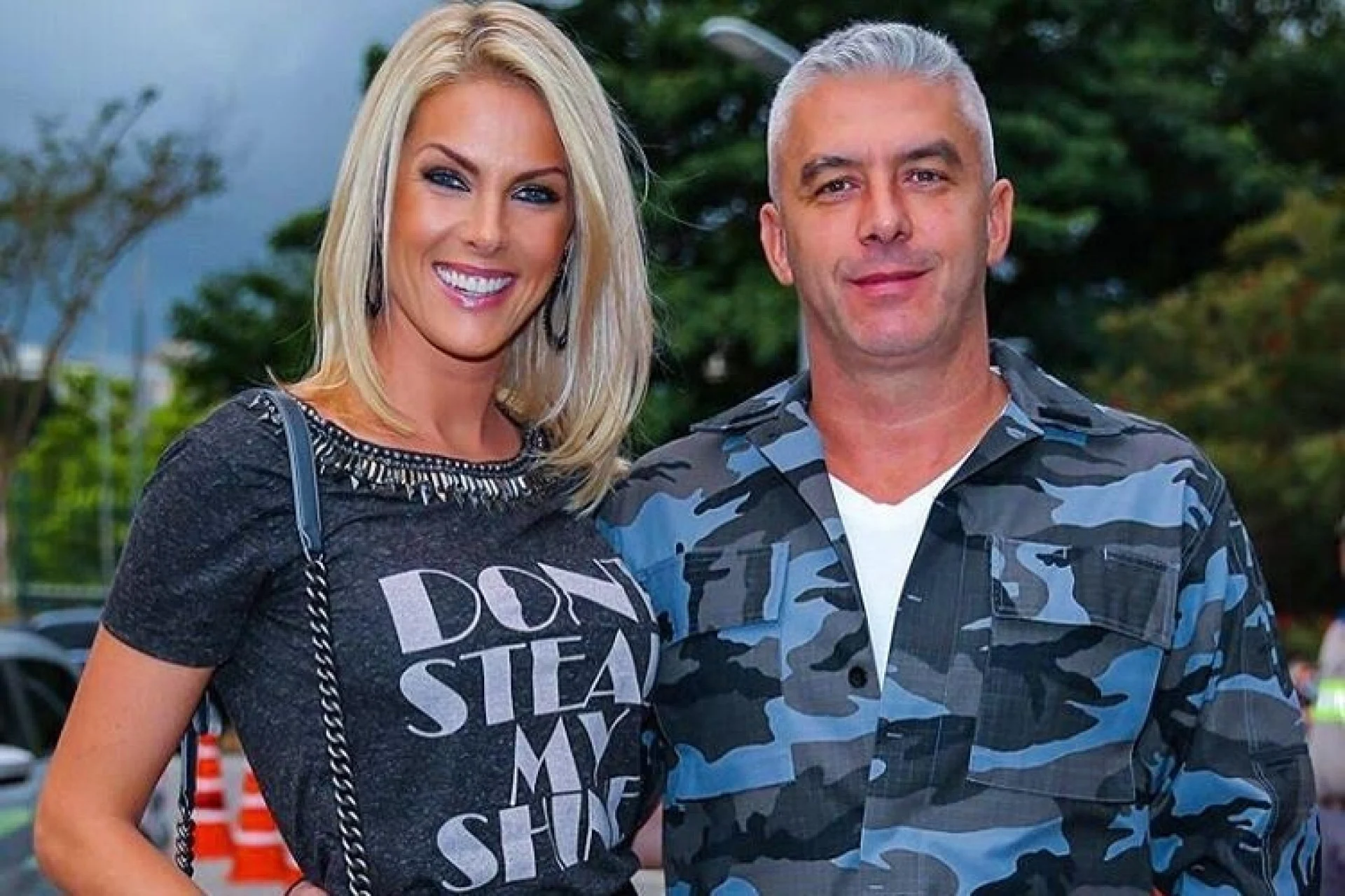 Ana Hickmann e o marido, o empresário Alexandre Correa Reprodução / Twitter