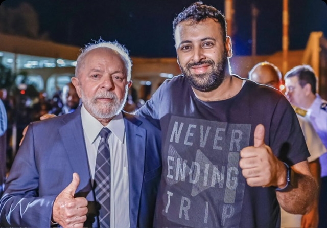 Foto: Lula e Hasan Rabee