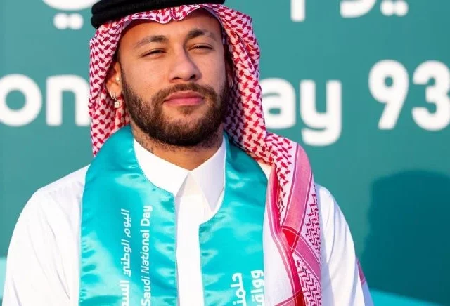 Neymar Jr. na Arábia Saudita - Foto: Instagram