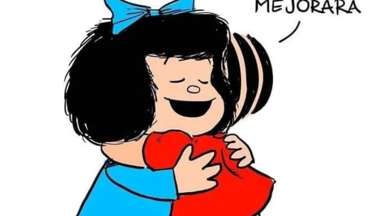 As personagens Mafalda e Mônica. Ilustração: Nando Motta