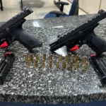 Armas roubadas foram recuperadas por uma equipe policial da Força Nacional - Foto: Divulgação