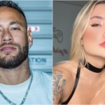 Neymar / Aline Farias. Reprodução: Instagram / Twitter.