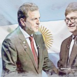 Sergio Massa e Javier Milei disputam as eleições presidenciais argentinas