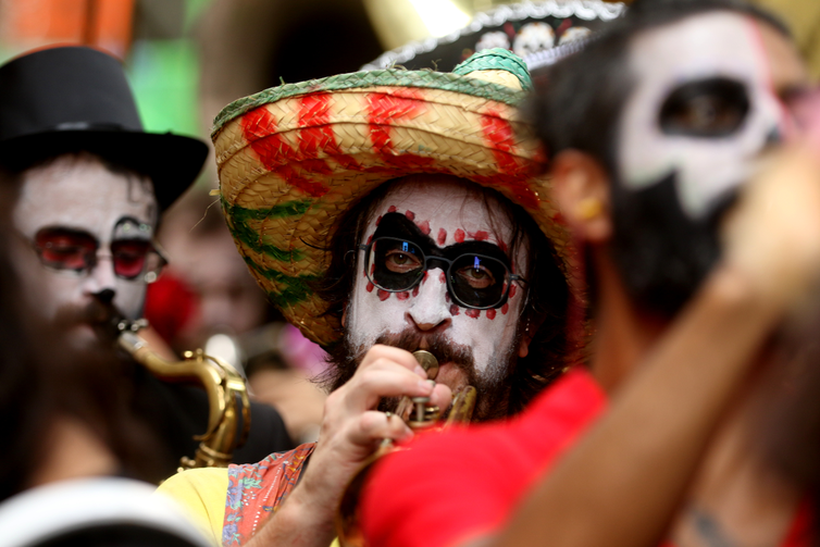 "Día de Muertos" no Palácio do Catete - Foto: Tânia Rêgo/Agência Brasil