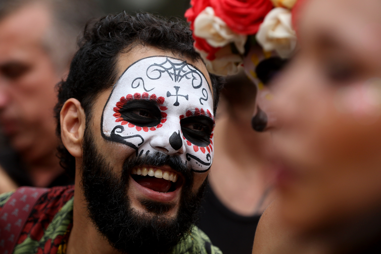 "Día de Muertos" no Palácio do Catete - Foto: Tânia Rêgo/Agência Brasil