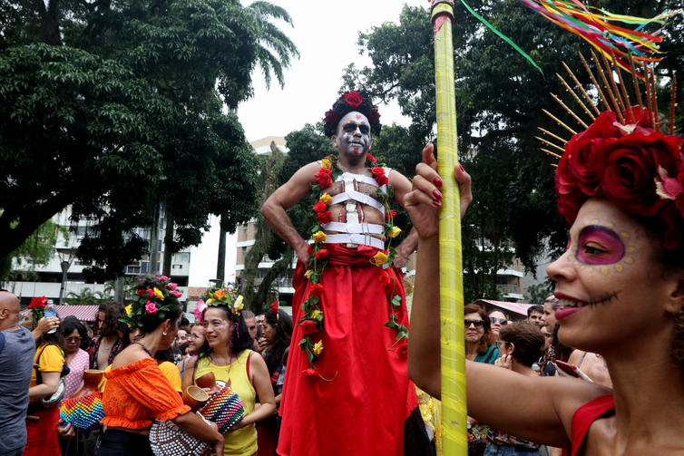 "Día de Muertos" no Palácio do Catete - Foto: Tânia Rêgo/Agência Brasil