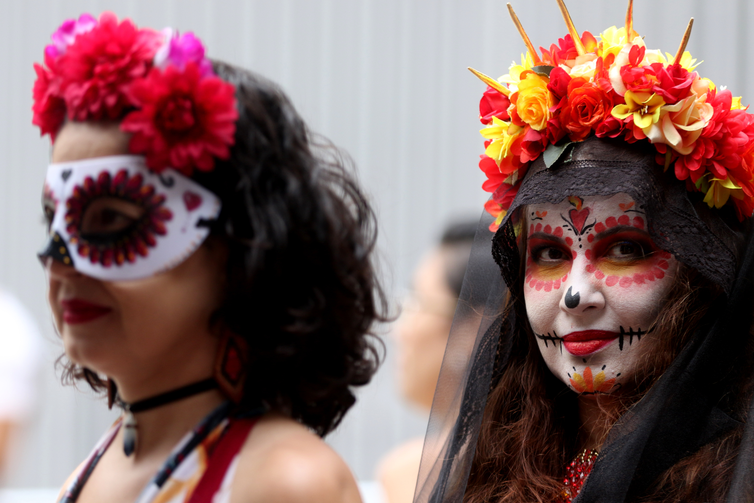 "Día de Muertos" no Palácio do Catete - Foto: Tânia Rêgo/Agência Brasil