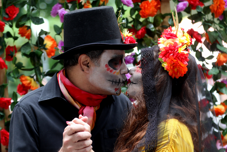 "Día de Muertos" no Palácio do Catete - Foto: Tânia Rêgo/Agência Brasil