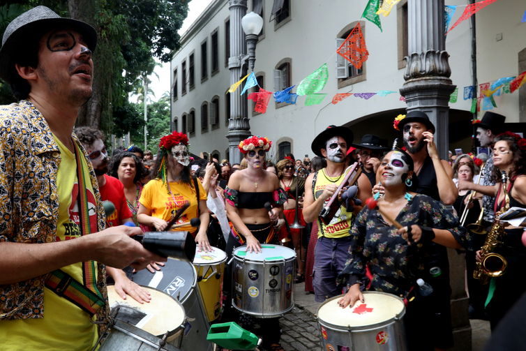 "Día de Muertos" no Palácio do Catete - Foto: Tânia Rêgo/Agência Brasil