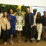 Debate sobre o audiovisual brasileiro, a diversidade da gastronomia brasileira e aula de samba marcaram o primeiro dia da Galeria Visit Brasil, em Los Angeles (Foto: Divulgação/Embratur)