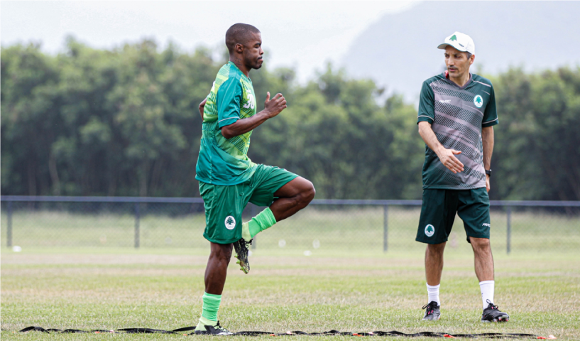 Verdão de Saquarema fará parte da pré-temporada no Clube de Aeronáutica, na Barra da Tijuca. (Crédito: Assessoria/BSC)