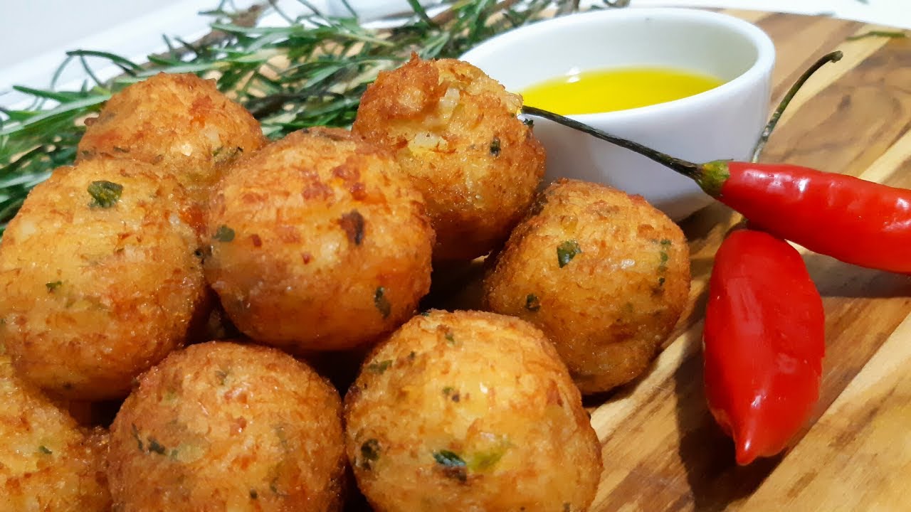 Receita de Bolinho de Bacalhau