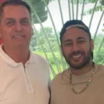 Ex-presidente Jair Bolsonaro (PL) e Neymar - Foto: Reprodução