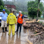 Chuvas deixaram cerca de 300 desabrigados em Angra dos Reis Reprodução/Prefeitura de Angra dos Reis