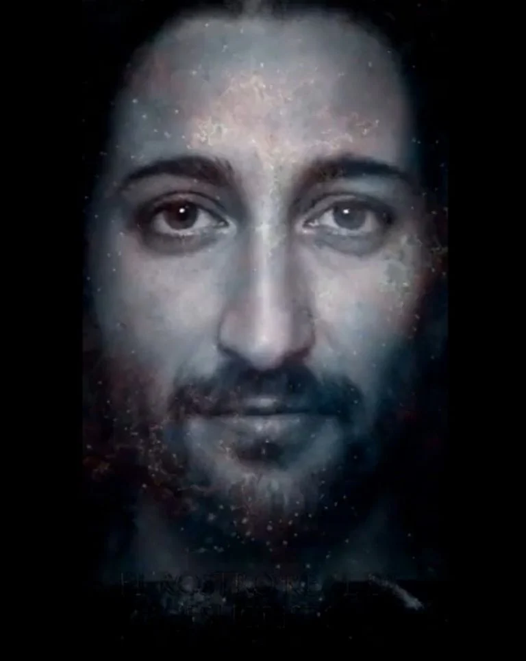 Rosto de Jesus gerado pela Inteligência Artificial a partir do Santo Sudário de Turim
