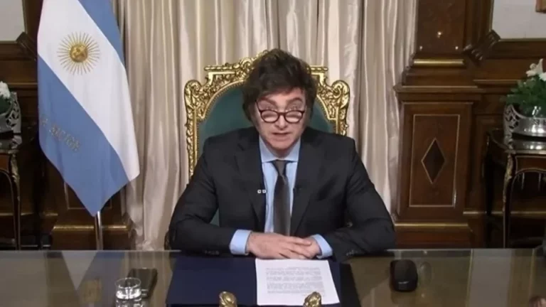 Javier Milei - Presidência da Nação Argentina/Reprodução
