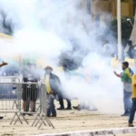 Golpistas no ato terrorista de 8 de janeiro - Foto: Marcelo Camargo/Agência Brasil