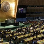 Assembleia-Geral das Nações Unidas em Nova York, nos Estados Unidos, em 12 de dezembro de 2023. Foto: Mike Segar/REUTERS