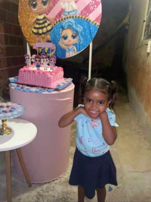 Kemilly Hadassa Silva, de 4 anos, foi vista pela última vez no último sábado, 9 - Foto: Reprodução