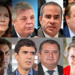 Cinco deputados do DF votaram a favor de emenda de Eduardo Bolsonaro - Montagem - BdF-DF