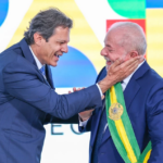 Fernando Haddad, ministro da Fazenda, e o presidente Lula - Foto: reprodução