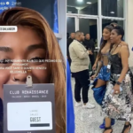 Luane Salles, irmã de Ludmilla, com a credencial do evento, e a cantora — Foto: Reprodução/Instagram