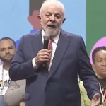 Lula, durante sua participação na 4ª Conferência Nacional da Juventude do Partido dos Trabalhadores - Foto: Reprodução YouTube