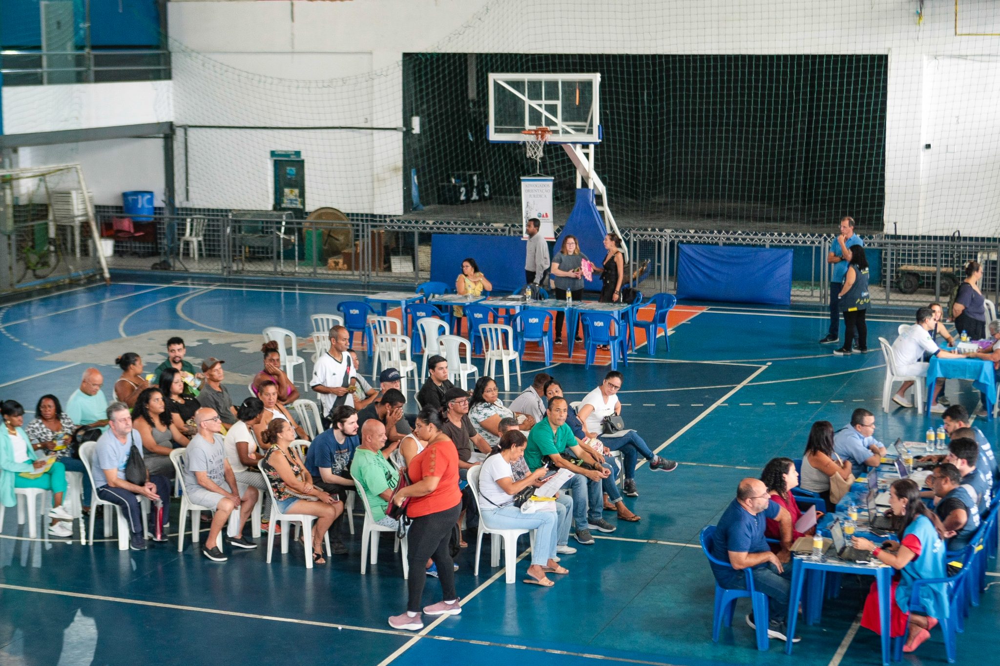 Foram cadastrados quase 200 candidatos na Ilha do Governador - Roberto Moreyra/Prefeitura do Rio