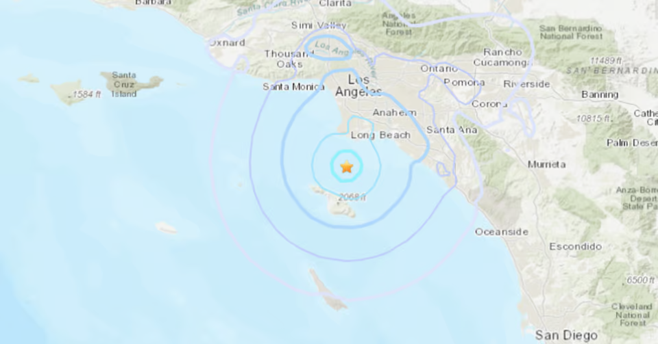 Terremoto de 4.1 graus atinge a Califórnia
