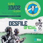 Bloco Diversão Brasileira traz o enredo sobre Inteligência Artificial intitulado "IA, mas não foi" em São Paulo e Rio de Janeiro