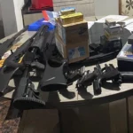 Armas apreendidas pela PF em Rondônia - Foto: reprodução