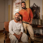 José Inocêncio (Marcos Palmeira) e José Inocêncio (Humberto Carrão) na primeira fase Divulgação Globo/Fábio Rocha