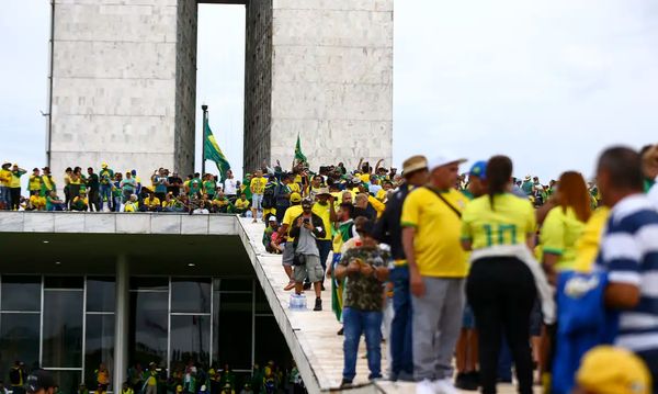 Ato de 8 de janeiro Crédito: Marcelo Camargo/Agência Brasil