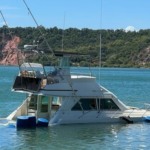 Barco de Arthur Lira afundou - Foto: Reprodução